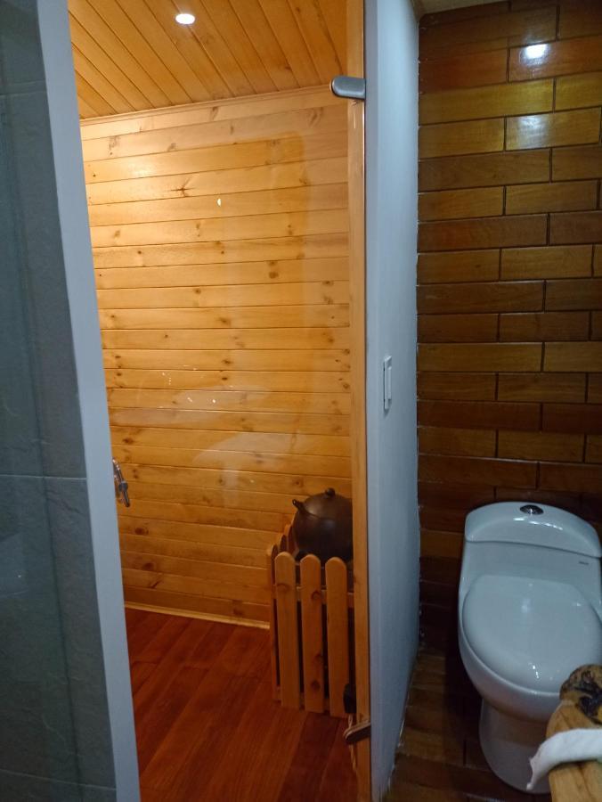 Cabana En La Calera El Pinar Esterno foto
