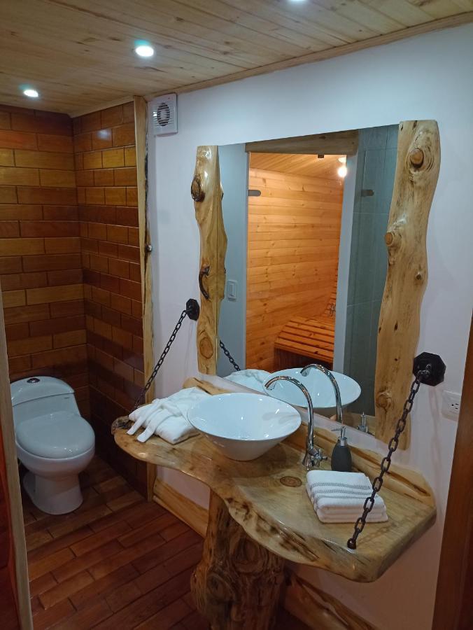 Cabana En La Calera El Pinar Esterno foto