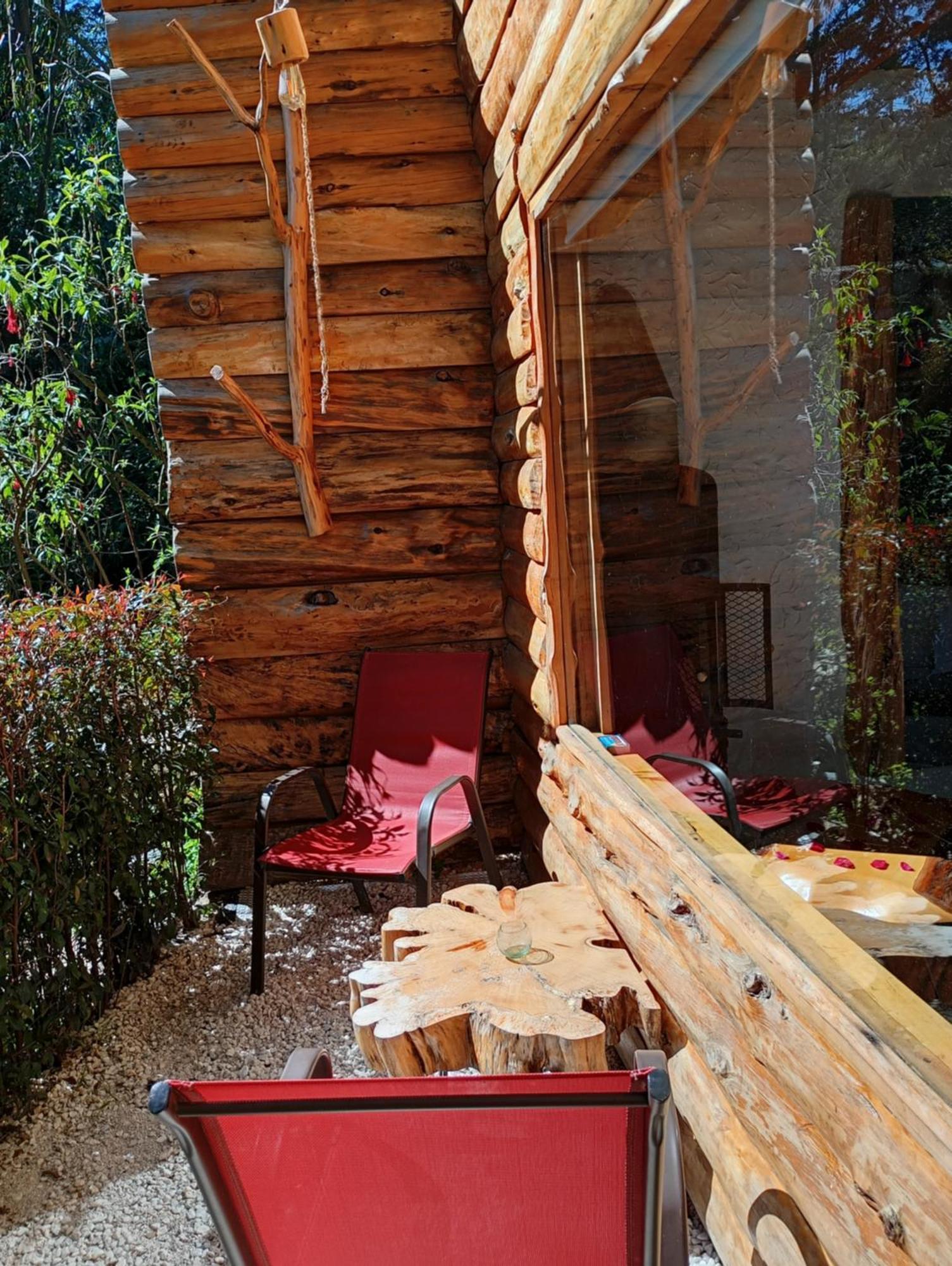 Cabana En La Calera El Pinar Esterno foto